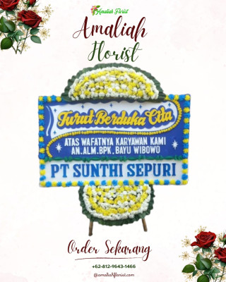 Papan Bunga Duka di Baloi Indah