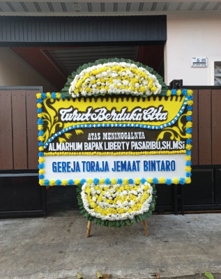 Papan Bunga Duka di Baloi Indah