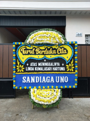Papan Bunga Duka di Baloi Indah